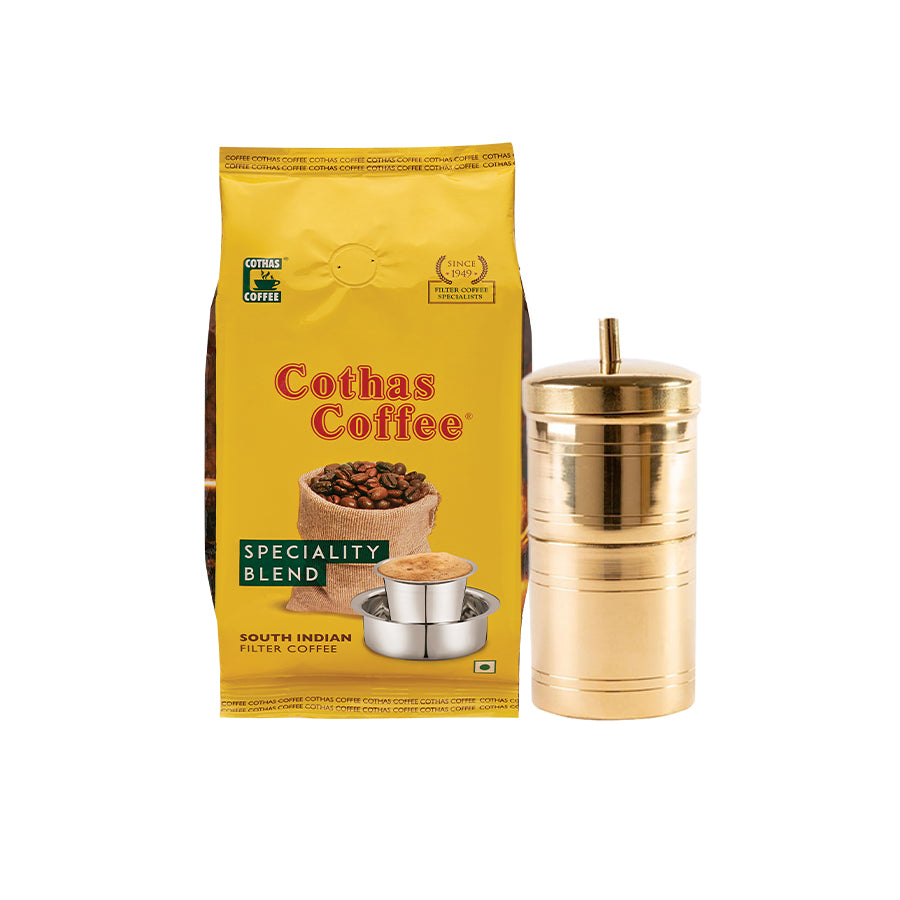 Speciality Blend & Brass Filter Set Cothas Coffee