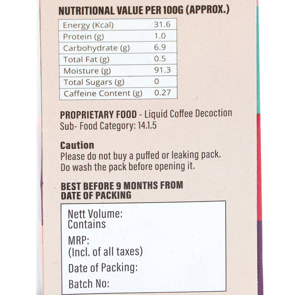 Filter Coffee Decoction (70:30) Pack of 3 - Contains 5 x 20 ml sachets per box