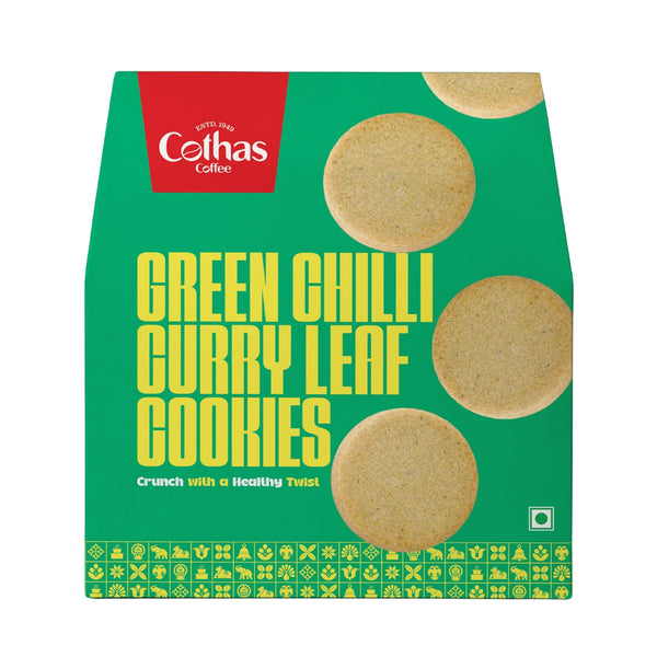 GREEN CHILLY LEAF COOKIES