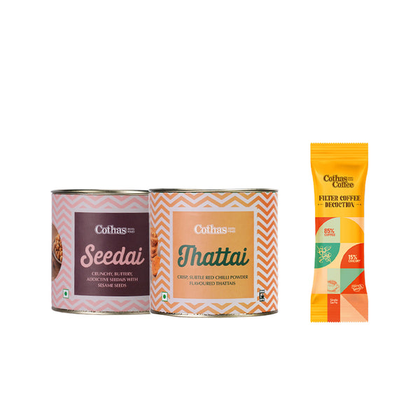 Snacks  - Buy 2 snack tins and get 1 decoction sachet free