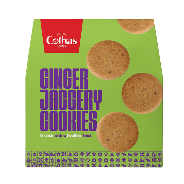 GINGER JAGGERY COOKIES