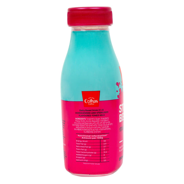 Strawberry milkshake 250ML