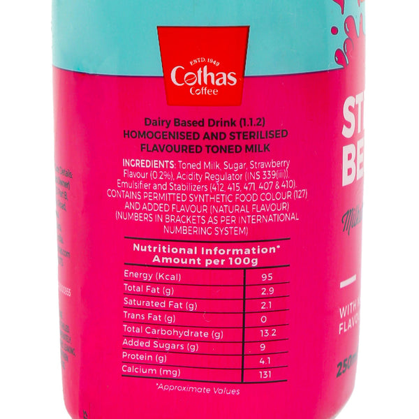 Strawberry Milkshake 250 ML