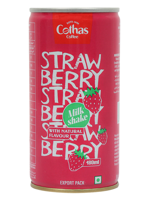 Strawberry Milkshake Tin 180 ML