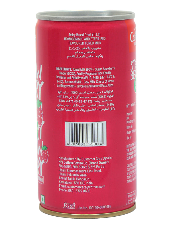Strawberry Milkshake Tin 180 ML