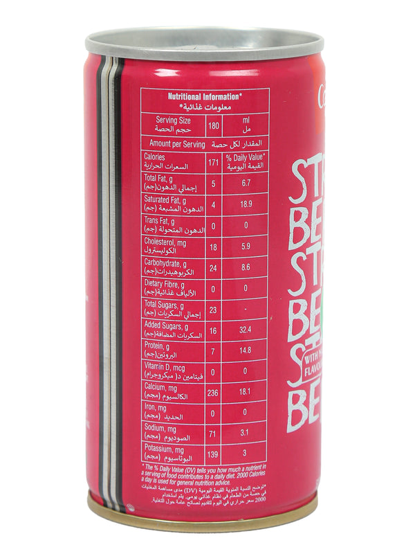 Strawberry Milkshake Tin 180 ML