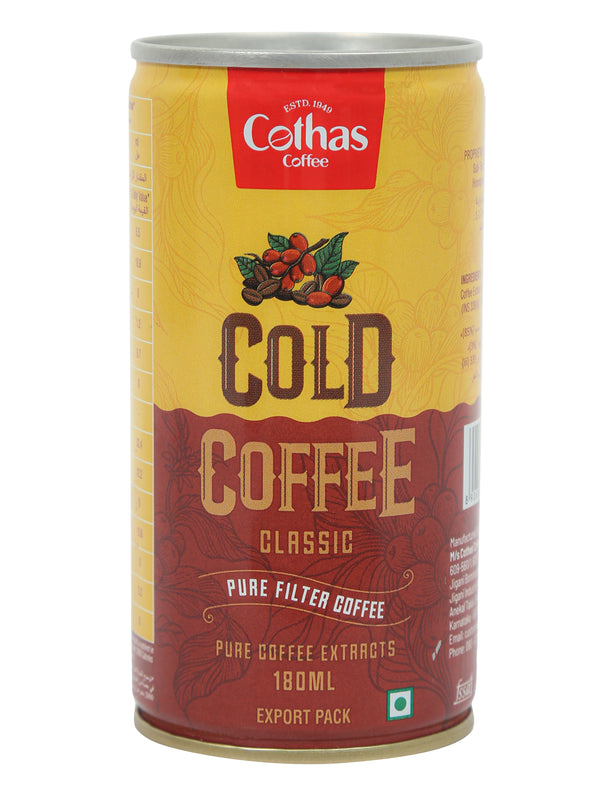Classic Cold Coffee Tin 180 ML