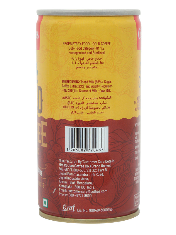 Classic Cold Coffee Tin 180 ML