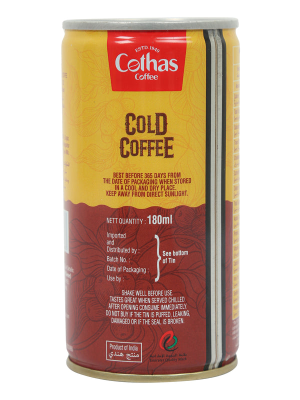Classic Cold Coffee Tin 180 ML