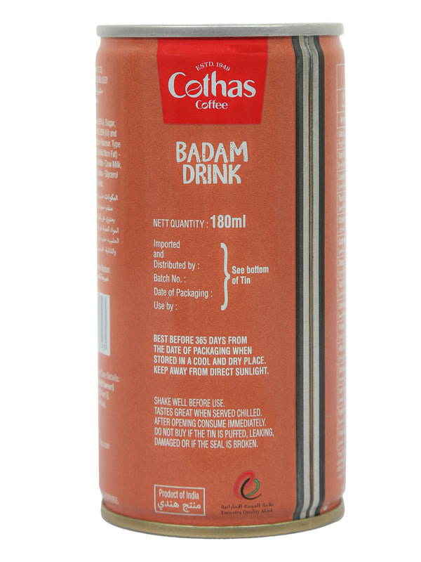Badam Milkshake Tin 180 ML