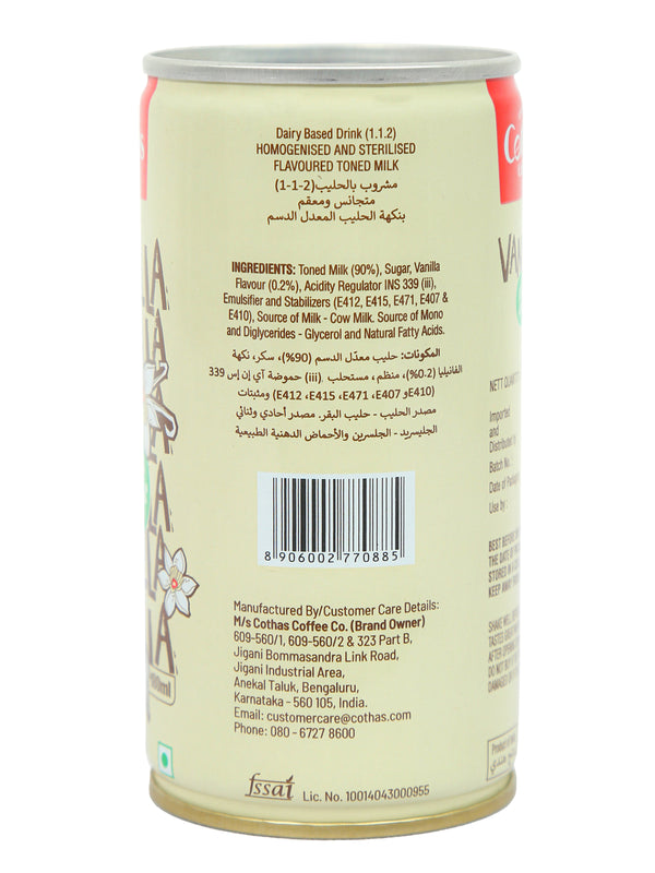 Vanilla Milkshake Tin 180 ML