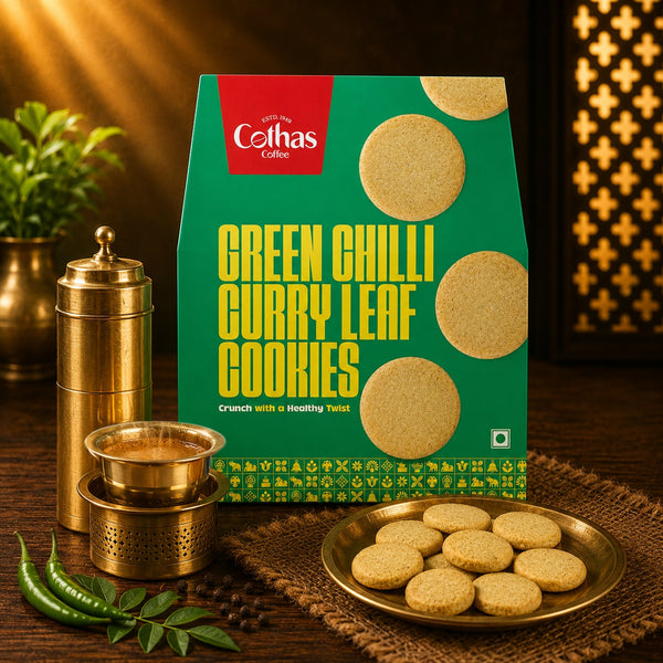 GREEN CHILLY LEAF COOKIES
