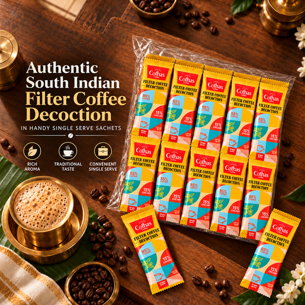 Filter Coffee Decoction (85:15) - Sachets