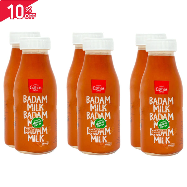 Badam Milk 250 ML (Pack of 6)