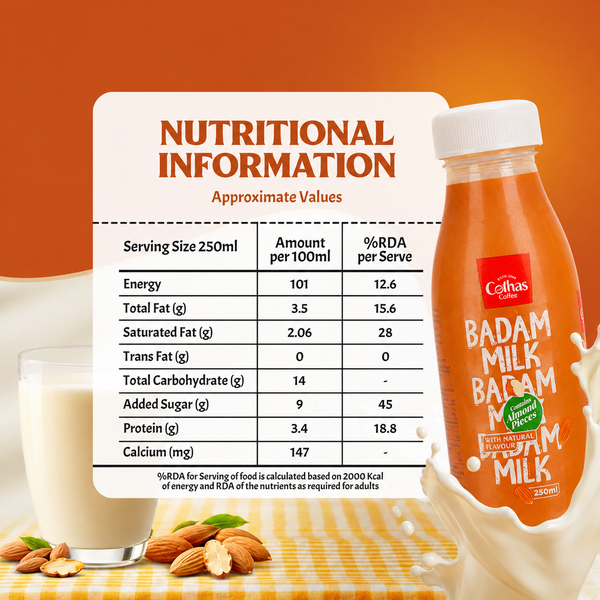 Badam Milk 250 ML (Pack of 4)