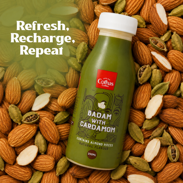 Badam with Cardamom Milkshake 250 ML (Pack of 4)