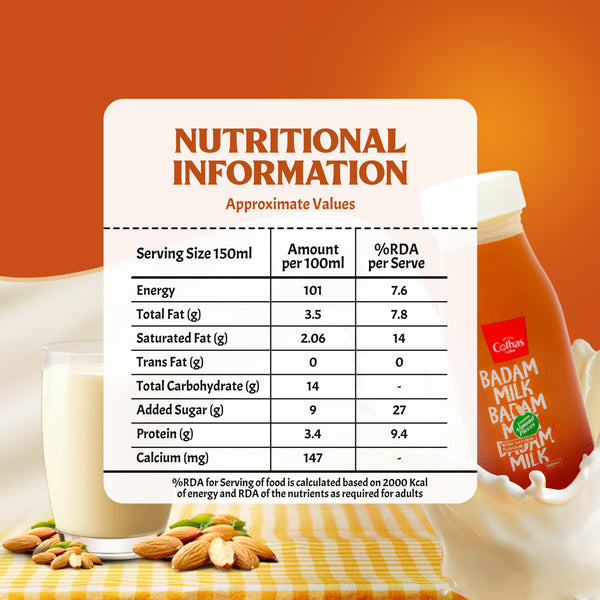 Badam Milk 150 ML (Pack of 4)