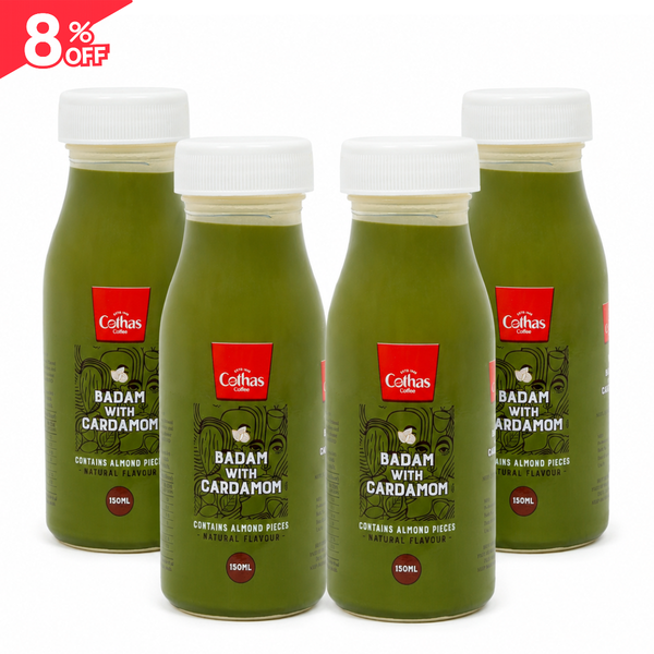 Badam with Cardamom Milkshake 150 ML (Pack of 4)