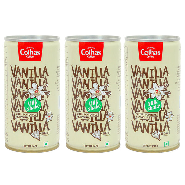 Vanilla Milkshake Tin 180 ML (Pack of 3)