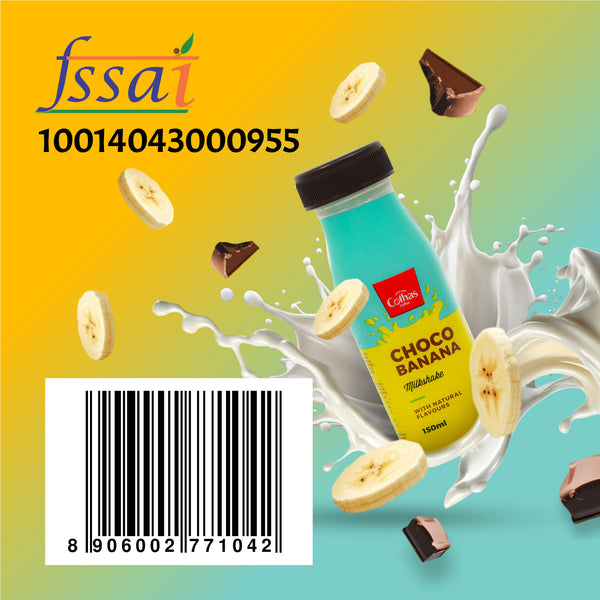 Chocobanana Milkshake 150 ML (Pack of 4)