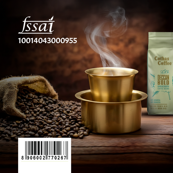 Roasted Beans - Deccan Bold (250g) - The Bold Statement
