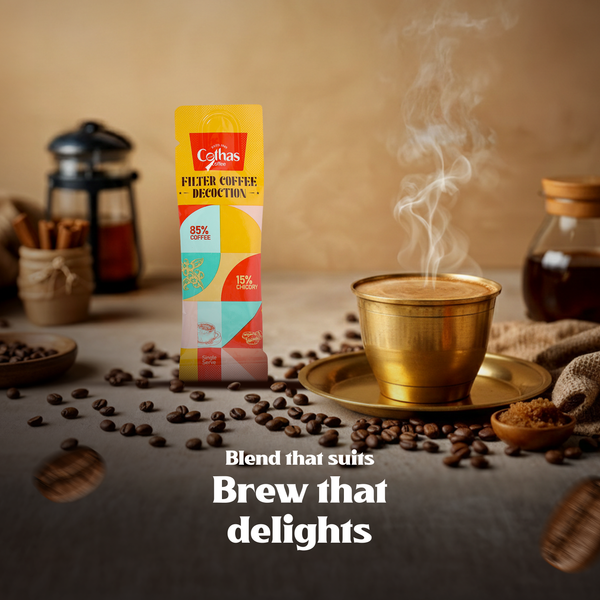Filter Coffee Decoction (85:15)  20 ml sachet