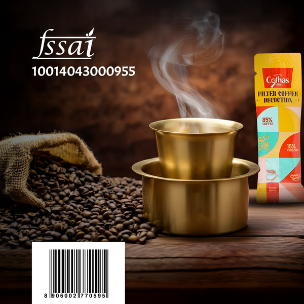 Filter Coffee Decoction (85:15)  20 ml sachet