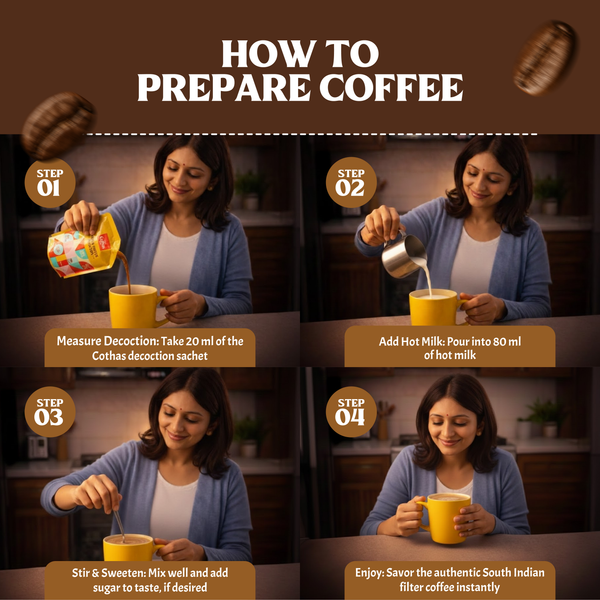 Filter Coffee Decoction (70:30) 200 ml