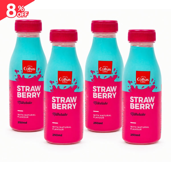 Strawberry milkshake 250ML (pack of 4)