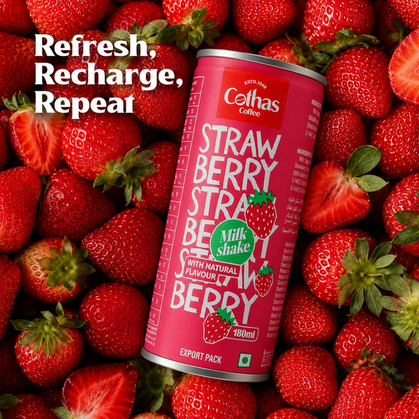 Strawberry Milkshake Tin 180 ML
