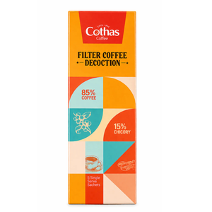 Filter Coffee Decoction (85:15) Pack of 5 - Contains 5 x 20 ml sachets per box