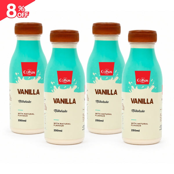 Vanilla milkshake 250ML (Pack of-4)