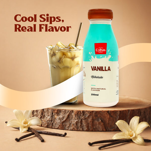 Vanilla milkshake 250ML (Pack of-6)