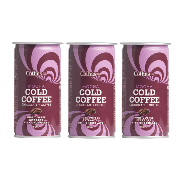 Mocha Cold Coffee Tin 180 ML (Pack of 3)