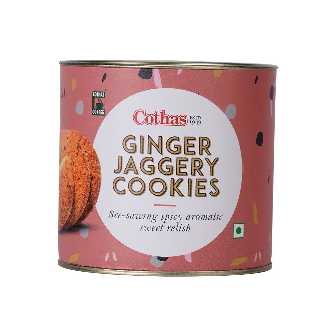 Ginger Jaggery Cookies Cothas Coffee Co.